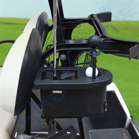 club and ball washer post mount metal bracket|Golf Cart Ball Washer and Club Cleaner Kit with Mounting Bracket .